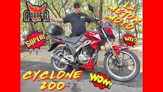 La Mejor Moto para la Ciudad  VENTO Cyclone 2023  Prueba de Manejo  Review [upl. by Marius]