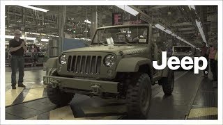 Jeep® Wrangler  75th Anniversary  Factory Build of Salute Concept [upl. by Filippo46]