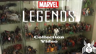 Marvel Legends Action Figure Collection Video Over 600 Figures [upl. by Ahseit167]