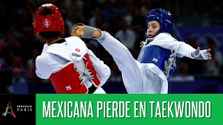 Daniela Souza cae en su debut en el taekwondo de París 2024 entre polémica [upl. by Heall]