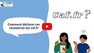 Comment déclarer vos ressources sur caffr [upl. by Rbma]