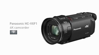 Panasonic 4K Camcorder HCVXF1 [upl. by Olotrab429]