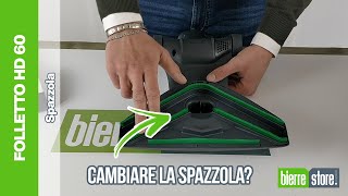 Spazzola Folletto HD60  VK200 VK220s [upl. by Lesig]