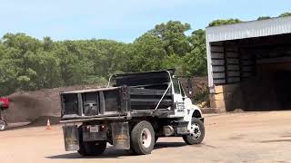 Slabaugh Services Inc Stripping Processed Topsoil  Machesney Park IL Landscape Materials Yard [upl. by Helenka]