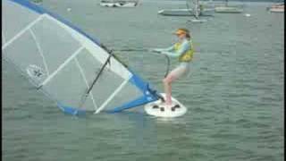 Windsurfing Instruction 2  Uphauling [upl. by Tellford]