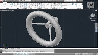 Volante en AutoCAD 2013 [upl. by Yseulta760]