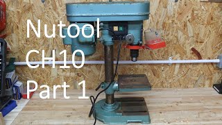 Nutool CH10 Hobby Drill Press Restoration Part 1  Teardown and Inspection [upl. by Mixam]