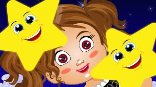 Twinkle Twinkle Little Star  Kids Nursery Rhyme with Lyrics [upl. by Francesca193]