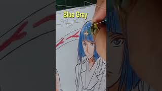 ระบายสี Tokyo Ghoul Re Koori Ui ให้ดู drawing วาด art [upl. by Eivad]