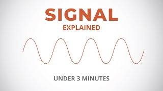 What is SIGNAL  Explained with Analogy  Basics of Electronics [upl. by Melia]