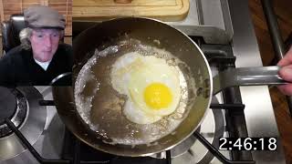 INDEPTH Exactly How to Slide an Egg in a Carbon Steel Skillet [upl. by Valentin]