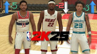 NBA 2K25 OFFICIAL FIRST PLAYER RATINGS UPDATE 1107 [upl. by Releyks]