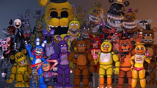 FNAF Evolution FNAF SFM [upl. by Anenahs]