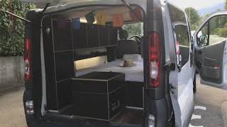 DIY Camper Van  Opel Vivaro Umbau  Conversion [upl. by Nnaul]