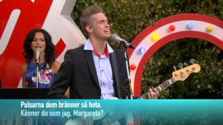 Sten och Stanley  Jag vill vara din Margareta Allsång på Skansen 2012 [upl. by Kast]