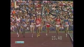 1980 Moscow Olympics womens 800m Final HDmpg [upl. by Giaimo541]