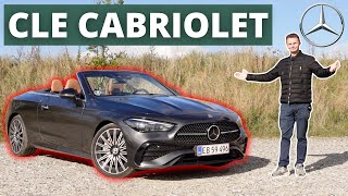 Den PERFEKTE bil til strandvejen Mercedes CLE 450 Cabriolet TEST [upl. by Enid]