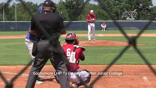 Sophomore LHP Ty Dagley Wharton Junior College [upl. by Davy724]