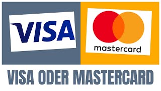 Visa oder Mastercard Kreditkarte  Was ist besser [upl. by Notserk]