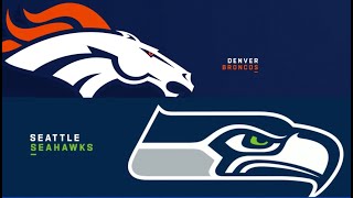 Broncos at Seahawks Week 1 Simulation  Madden 25 Rosters [upl. by Morten]