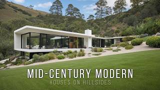 MidCentury Modern Houses on Hillsides Architectural Elegance in Nature [upl. by Parsaye238]