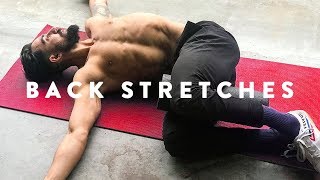 Back Stretches for FLEXIBILITY Thoracic Spine Mobility [upl. by Sofie]