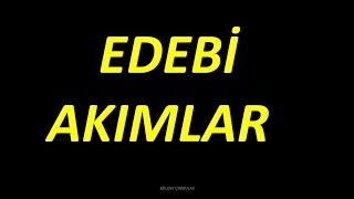 EDEBİ AKIMLAR ŞİFRELİ HİKAYELERLE [upl. by Alli]