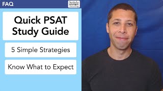 Quick PSAT Study Guide — 5 Simple Strategies [upl. by Oiuqise]