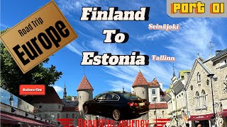 ROADTRIP in EUROPE14 Days 10 CountriesFinland to EstoniaPart 01Bangla vlog [upl. by Atrebla]