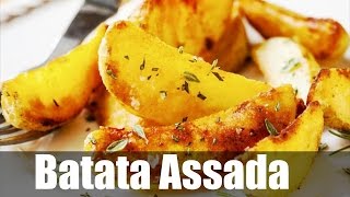 Como Fazer Batata Assada Modo Facil [upl. by Urana]