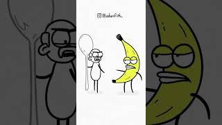 I aint never seen nobody crack a egg with a spoon animation cartoon funny rejected [upl. by Blakely98]