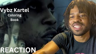 HE HAS SO MANY CLASSICS  Vybz Kartel  Coloring Book Official Video REACTION [upl. by Noyr]