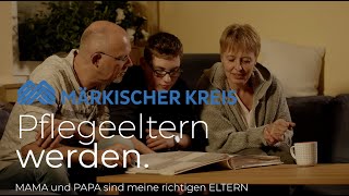 PFLEGEELTERN WERDEN  Kindern ein Zuhause geben  MÄRKISCHER KREIS [upl. by Rengia]