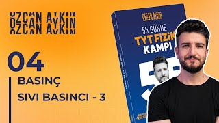 55 Günde TYT Fizik Kampı  31 Gün  Basınç  4  Sıvı Basıncı  3  2025 [upl. by Atisor202]