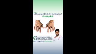 Understanding Rheumatoid Arthritis Signs Symptoms and Treatment Options Dr Maram Samrat Nellore [upl. by Stephen]