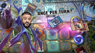 This card is not once per turn ft INFERNITY Yugioh Master Duel [upl. by Ecnarual]