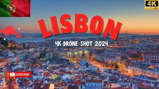 Amazing Drone Explore of Lisbon City Portugal  3D World Explorer [upl. by Jamie]