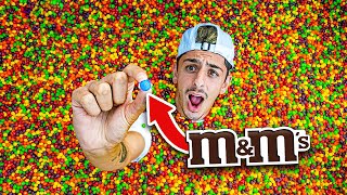 Find the MampM in Skittles Pool Win 10000  Challenge [upl. by Acinahs]