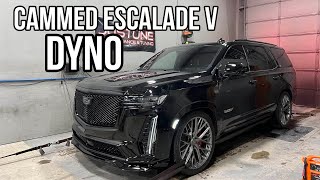 The Escalade V hits the dyno with a bigger camresults are in [upl. by Peder]