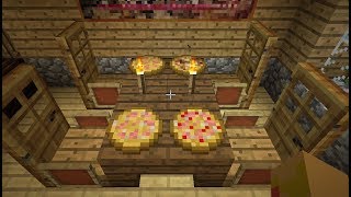 Minecraft How to make a Pizza  Minecraft make a Pizza [upl. by Aneleiram]