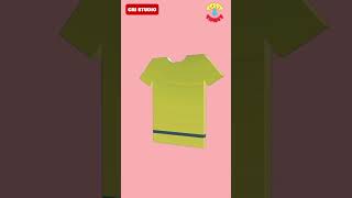 Learn Color Name  Tshirts Color Videos for Kids  Education for Kids  Preschool Learning Videos [upl. by Menedez260]