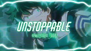 THE SCORE  UNSTOPPABLE  AUDIO EDIT [upl. by Stoddart45]