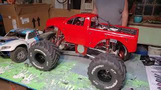 Brothers Build Primal RC Raminator Monster Truck BEAST [upl. by Aneeles]