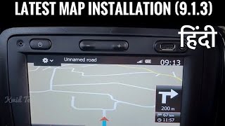 Latest map installation  Hindi medianav 913 Renault kwid Duster [upl. by Edina]