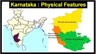 Karnataka Physical Features amp Tricks to Remember Hills peaks [upl. by Nyrrad400]