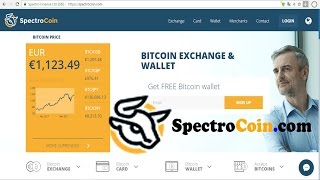 SpectroCoincom BITCOIN EXCHANGE amp WALLET  UPDATE [upl. by Ettezyl]