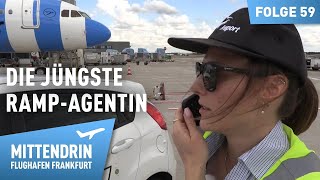 Frankfurts jüngste Ramp Agentin  Mittendrin  Flughafen Frankfurt 59 [upl. by Florinda]