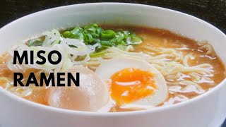 Recette de ramen japonais maison au miso [upl. by Ailet]