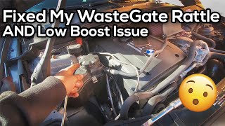 BMW N54 Wastegate Rattle Fix CHEAP AND EASY [upl. by Ianej719]