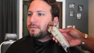 How to Trim a Beard Short  Mens Facial Grooming [upl. by Reinhold655]